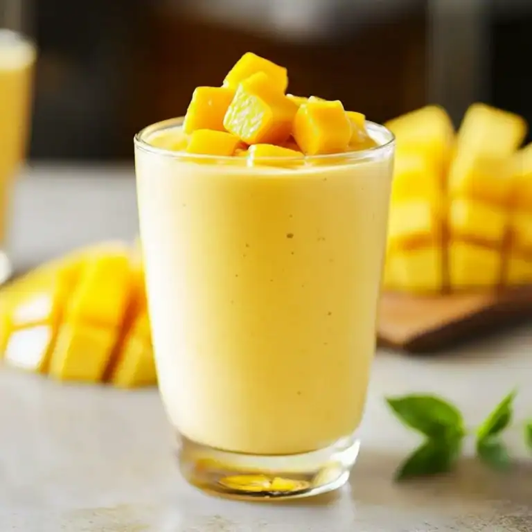 Refreshing Mango Smoothie Recipe Drink