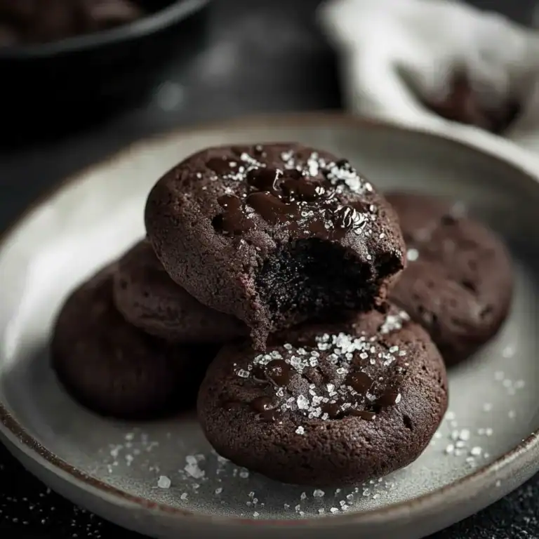 Rich Dark Chocolate Brown Sugar Cookies Recipe