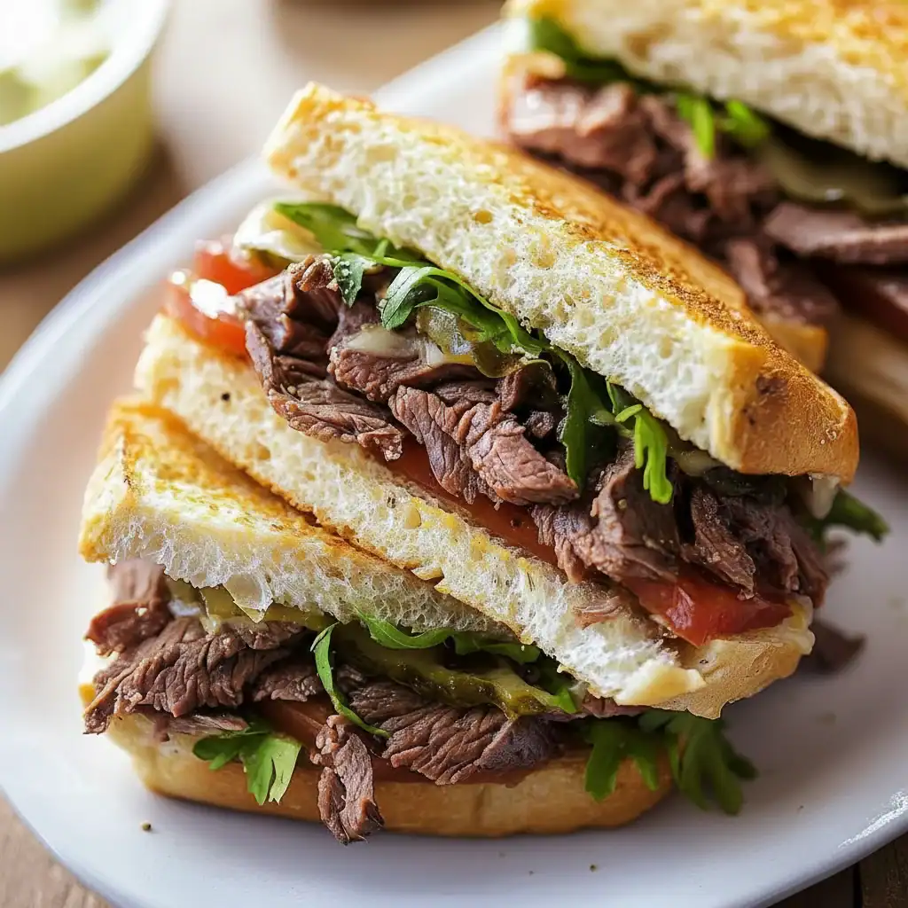 Savory Beef Sandwiches Recipe Lunch
