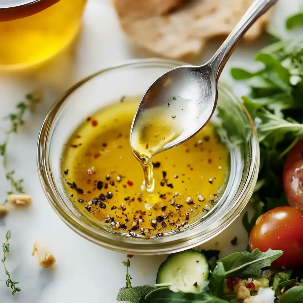 Simple Oil And Vinegar Salad Dressing Recipe