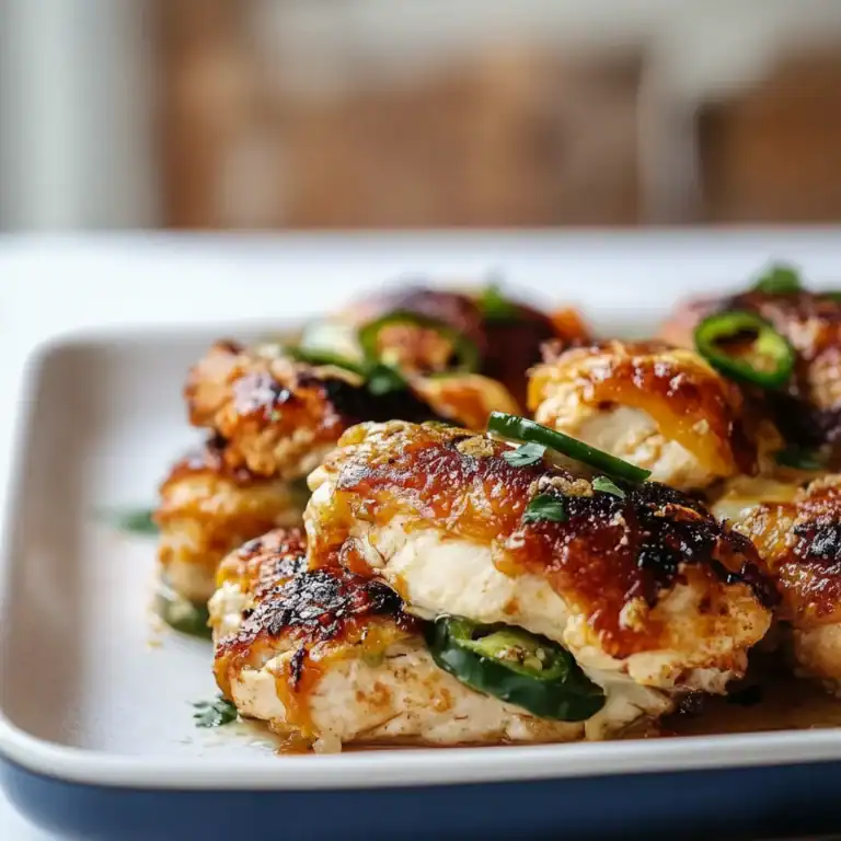 Spicy Jalapeño Popper Chicken Recipe