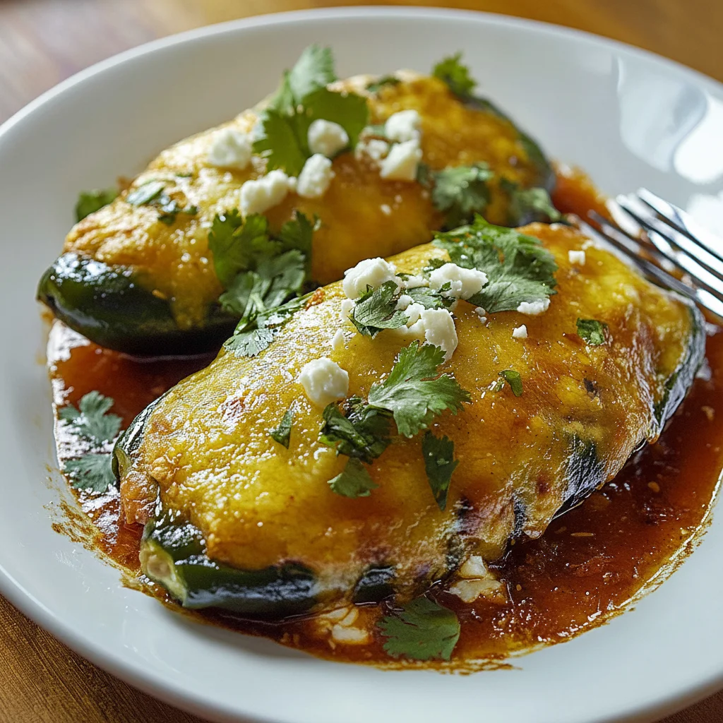 Authentic Chile Relleno Recipe Stuffed with Cheese