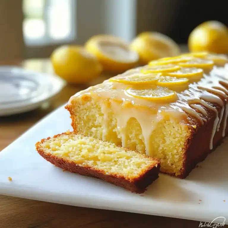 Bright Lemon Loaf Recipe for Afternoon Tea