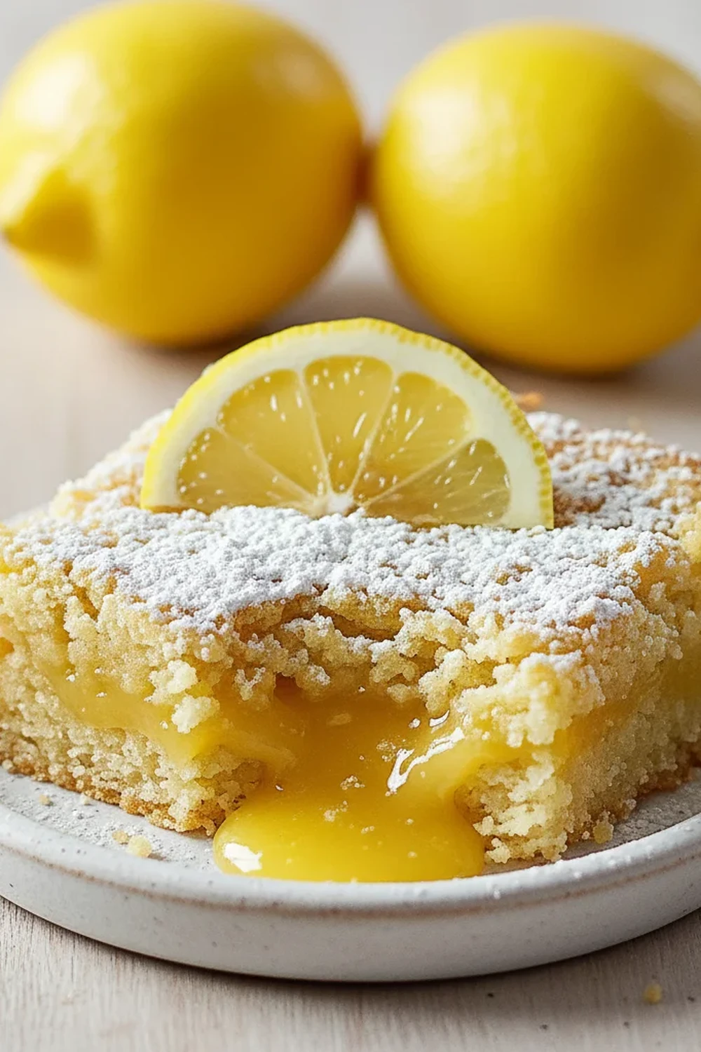 Lemon Dump Cake Recipe
