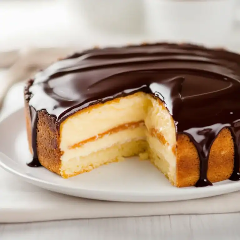 Classic Boston Cream Pie Recipe for Dessert