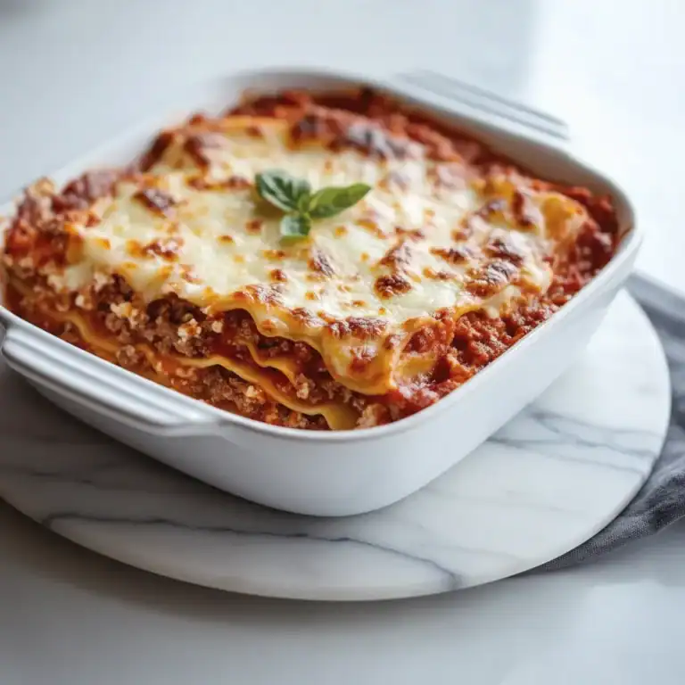 Classic Lasagna Recipe for a Weekend Dinner