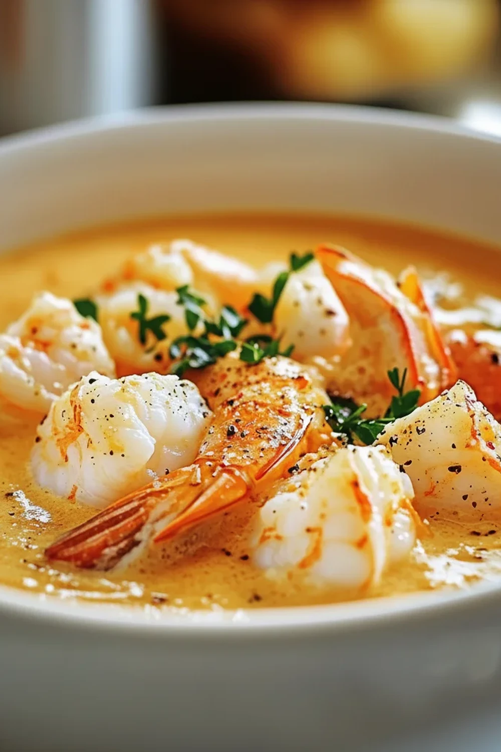 Creamy Crab and Shrimp Seafood Bisque