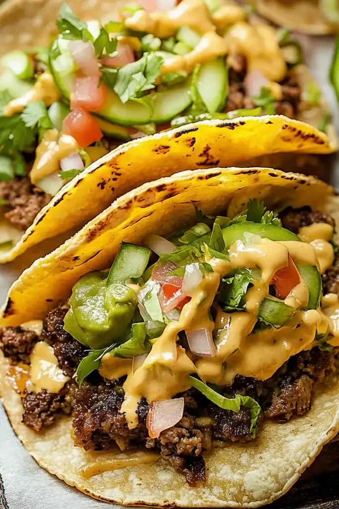 Smash Burger Tacos Recipe