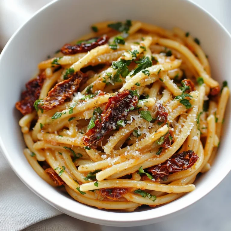 Rich Sun Dried Tomato Pasta Recipe for Dinner