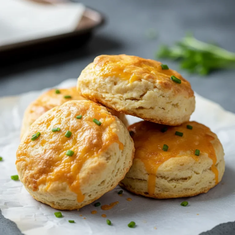 Savory High Protein Breakfast Biscuits to Bake