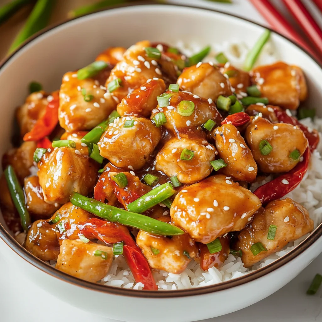 Sticky Sweet Chili Chicken Recipe for Dinner