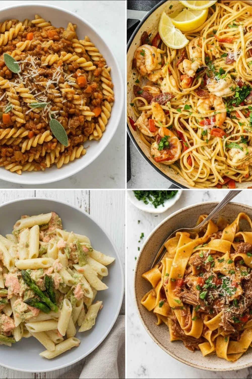 15 High Protein Pasta Recipes