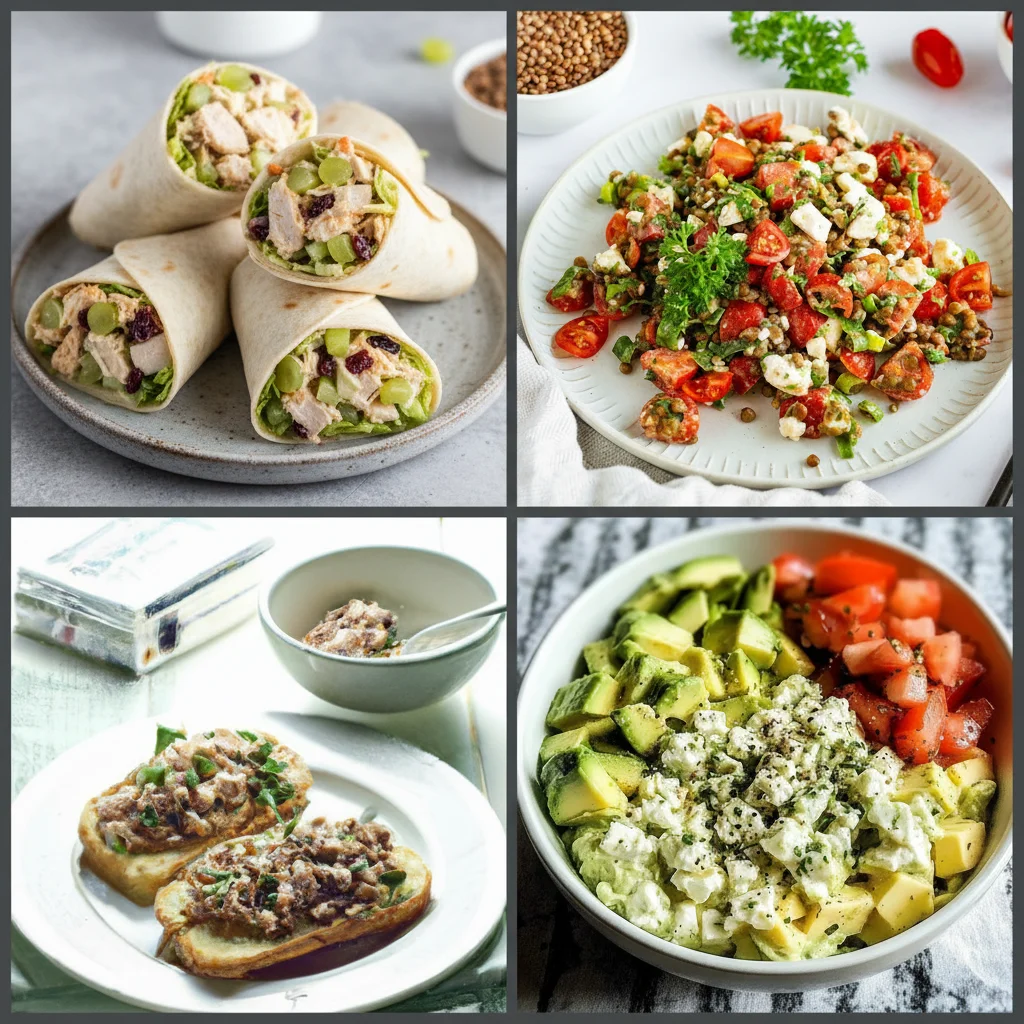 7+ Easy High Protein Lunch Ideas