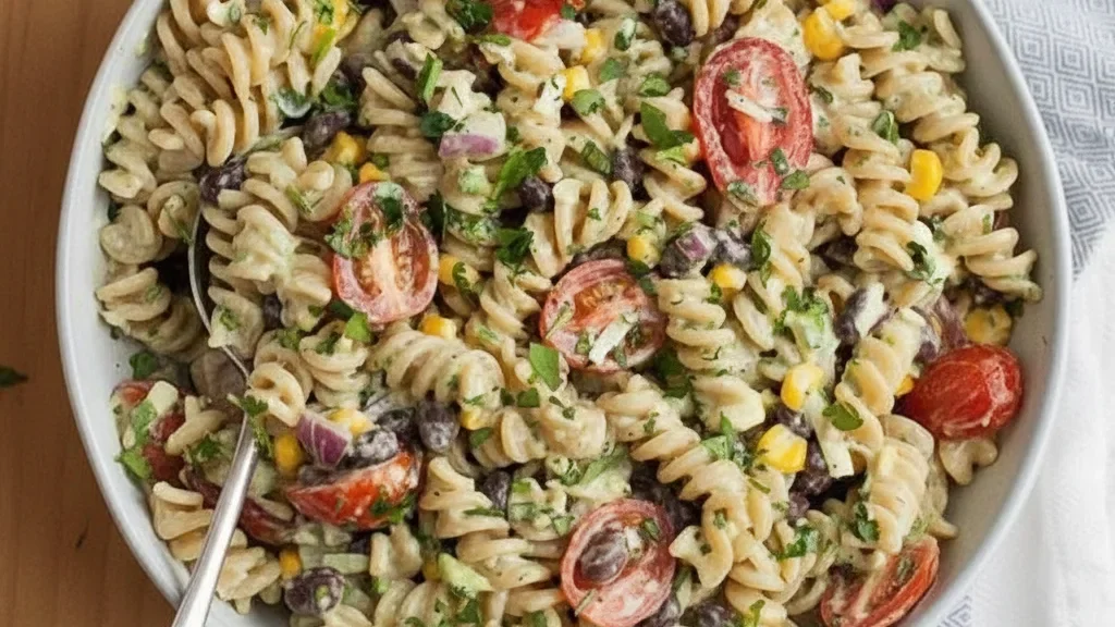 Black Bean Pasta with Avocado Sauce