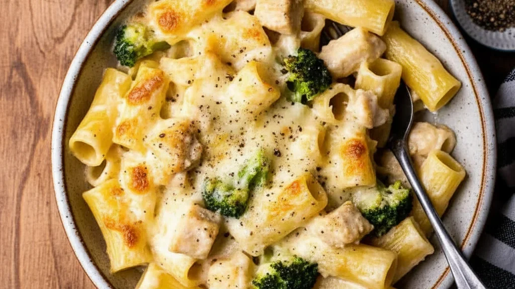 Chicken & Broccoli Pasta Bake