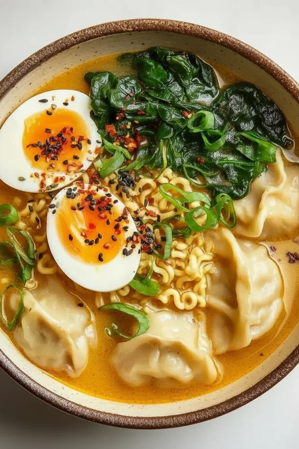 Dumpling Ramen Bowl Recipe