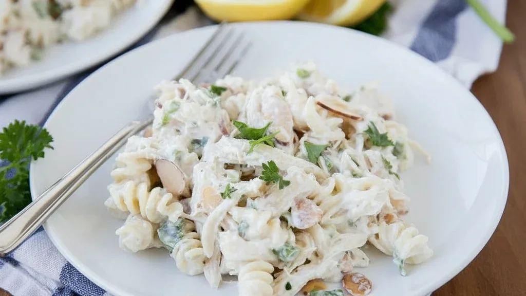 Greek Yoghurt and Lemon Chicken Pasta
