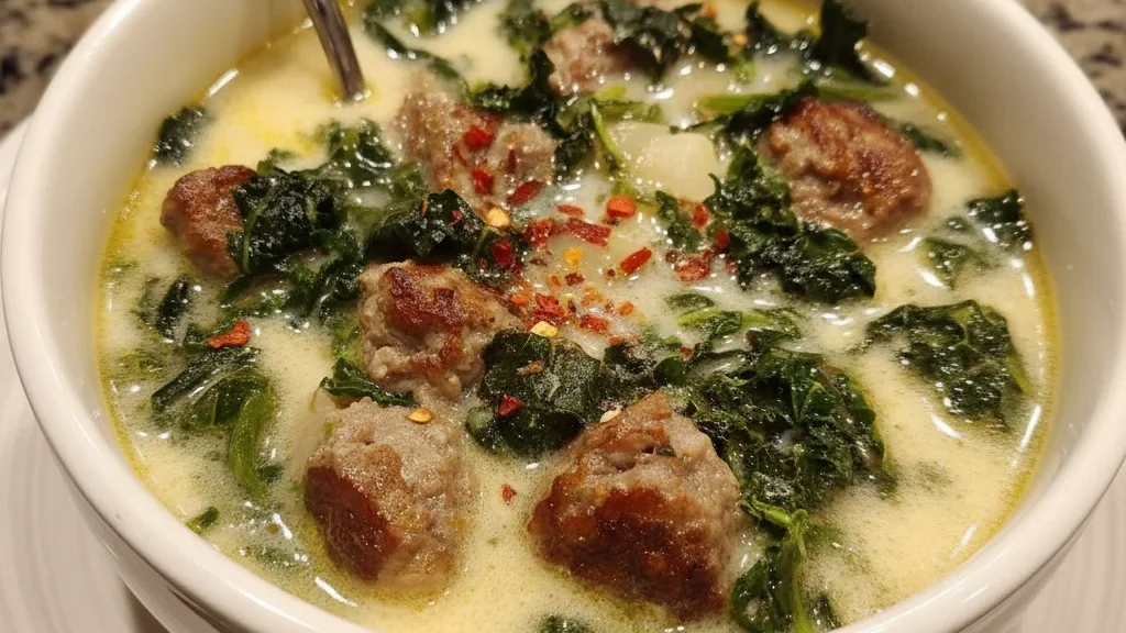 Italian Sausage and Kale Soup