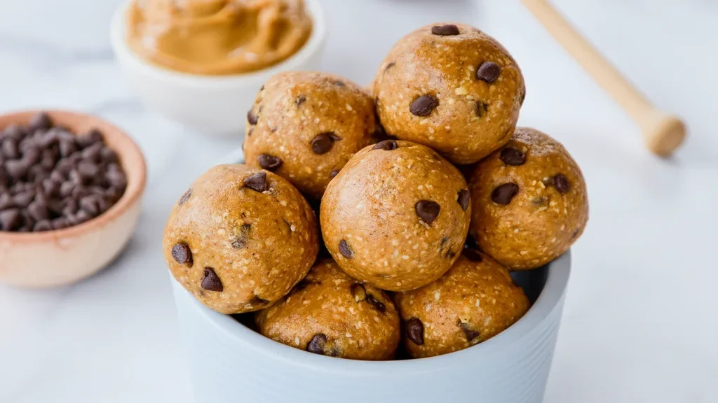No-Bake Peanut Butter Protein Balls