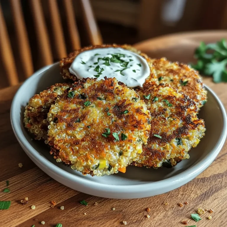 Quinoa Veggie Patties Recipe