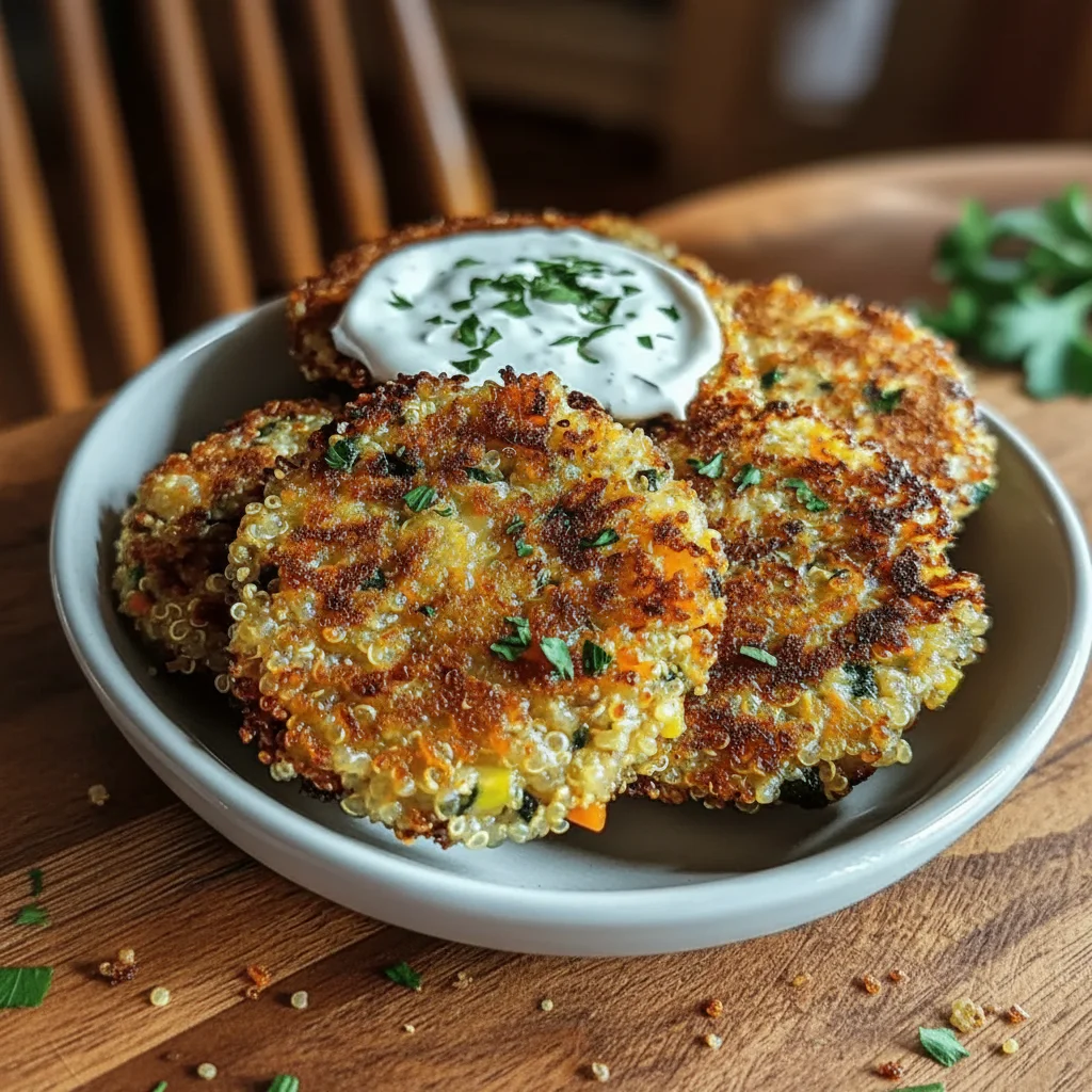 Quinoa Veggie Patties Recipe
