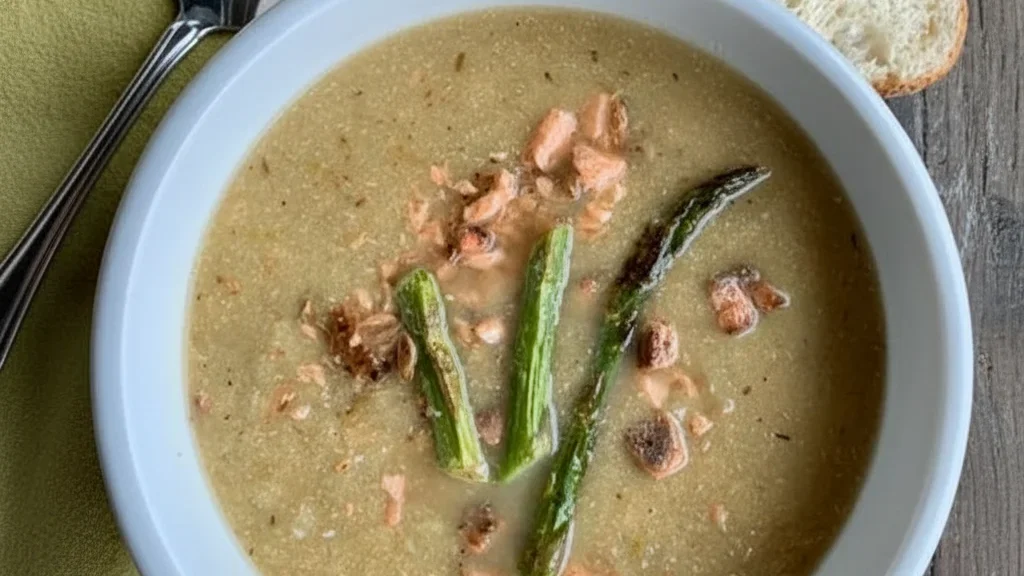 Salmon and Asparagus Chowder