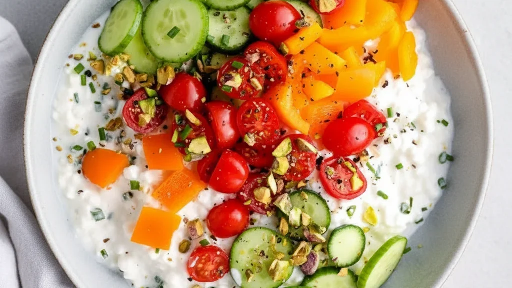 Savoury Cottage Cheese Bowl