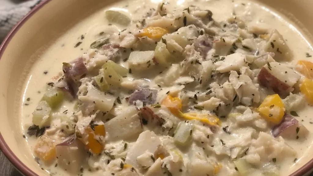 Smoky Paprika Cod and Pepper Chowder