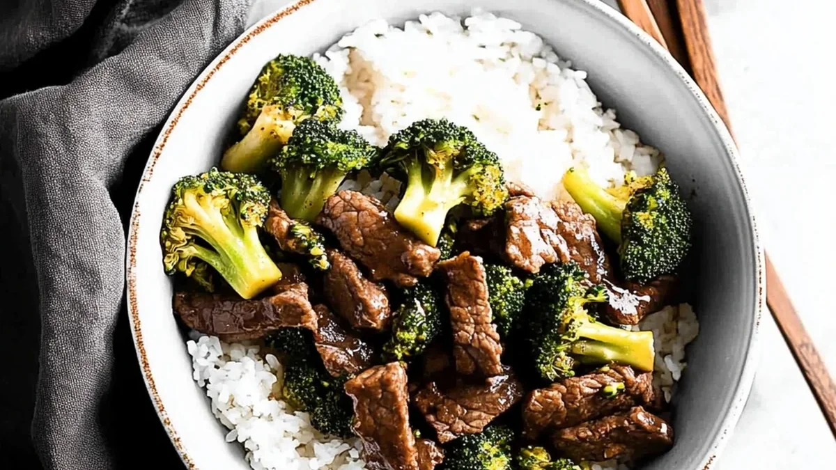 Speedy Beef & Broccoli Stir-Fry