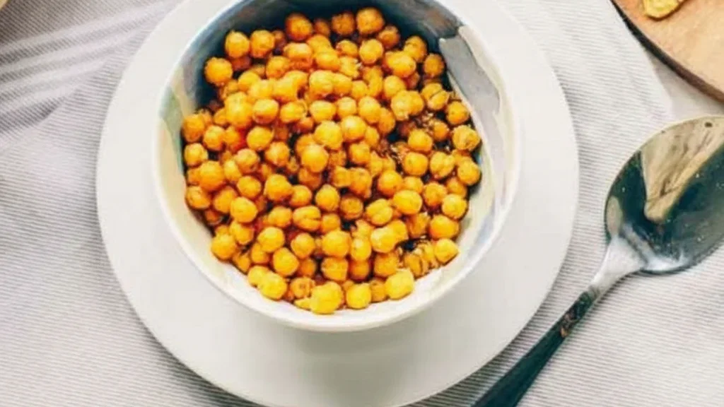 Spicy Roasted Chickpeas