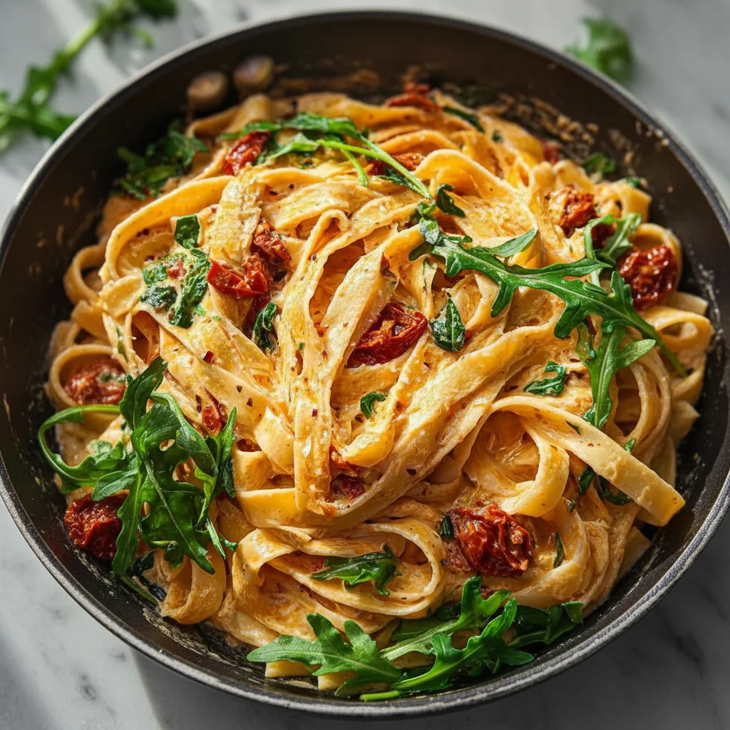 Sun Dried Tomato Vegan Pasta Recipe