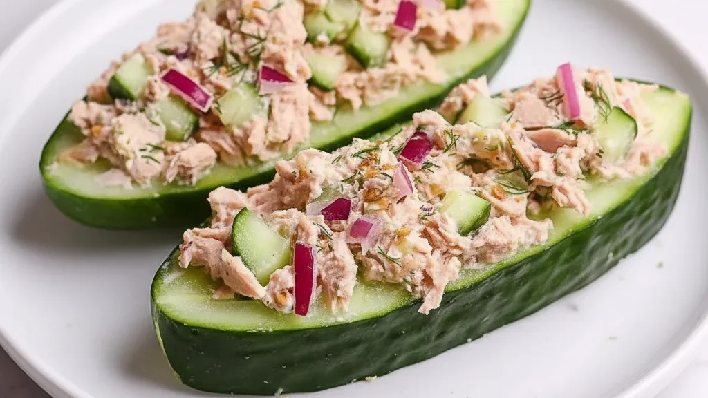 Tuna & Cucumber Boats