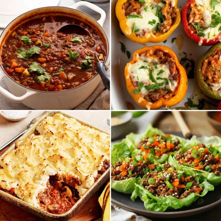 20 Ground Beef Recipes Under 400 Calories