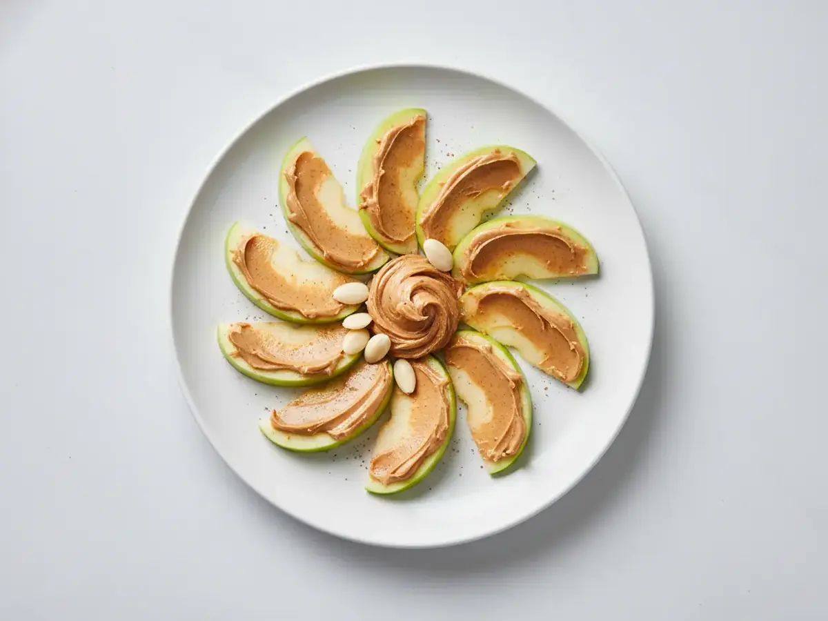 Almond Butter & Apple Slices