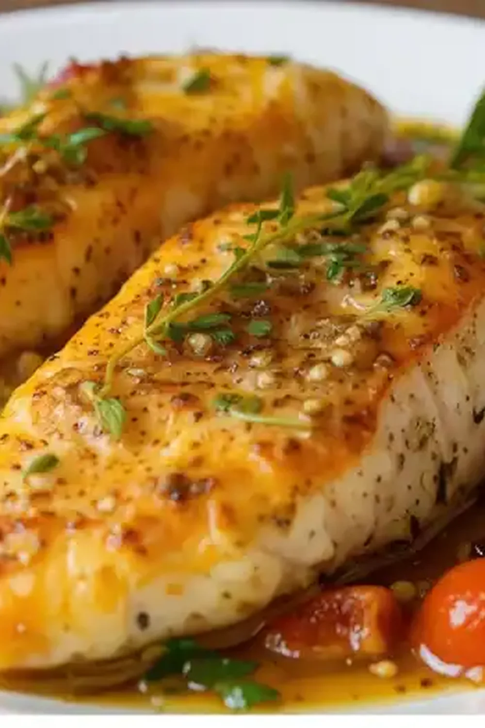 Baked Cod with Roasted Mediterranean Vegetables