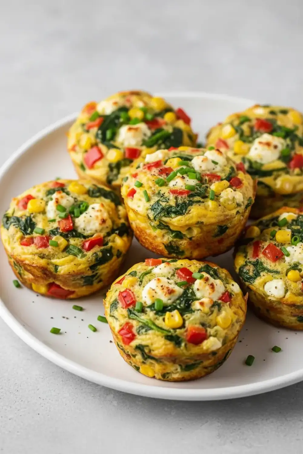 Baked Egg and Vegetable Muffins