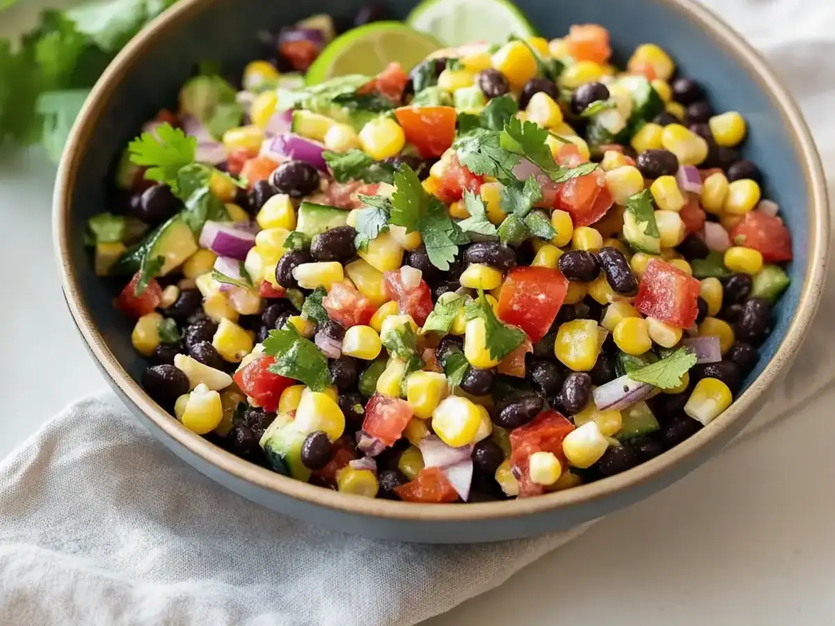 Black Bean, Corn, and Avocado Salsa