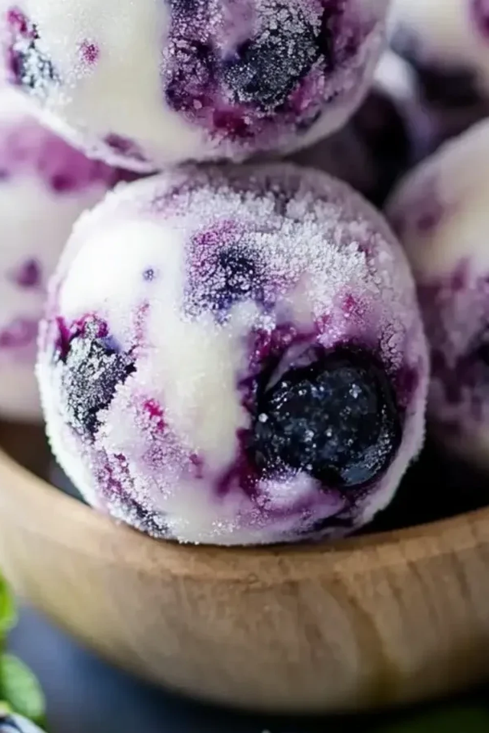 Blueberry Greek Yogurt Bites Recipe (Healthy Snack Idea)