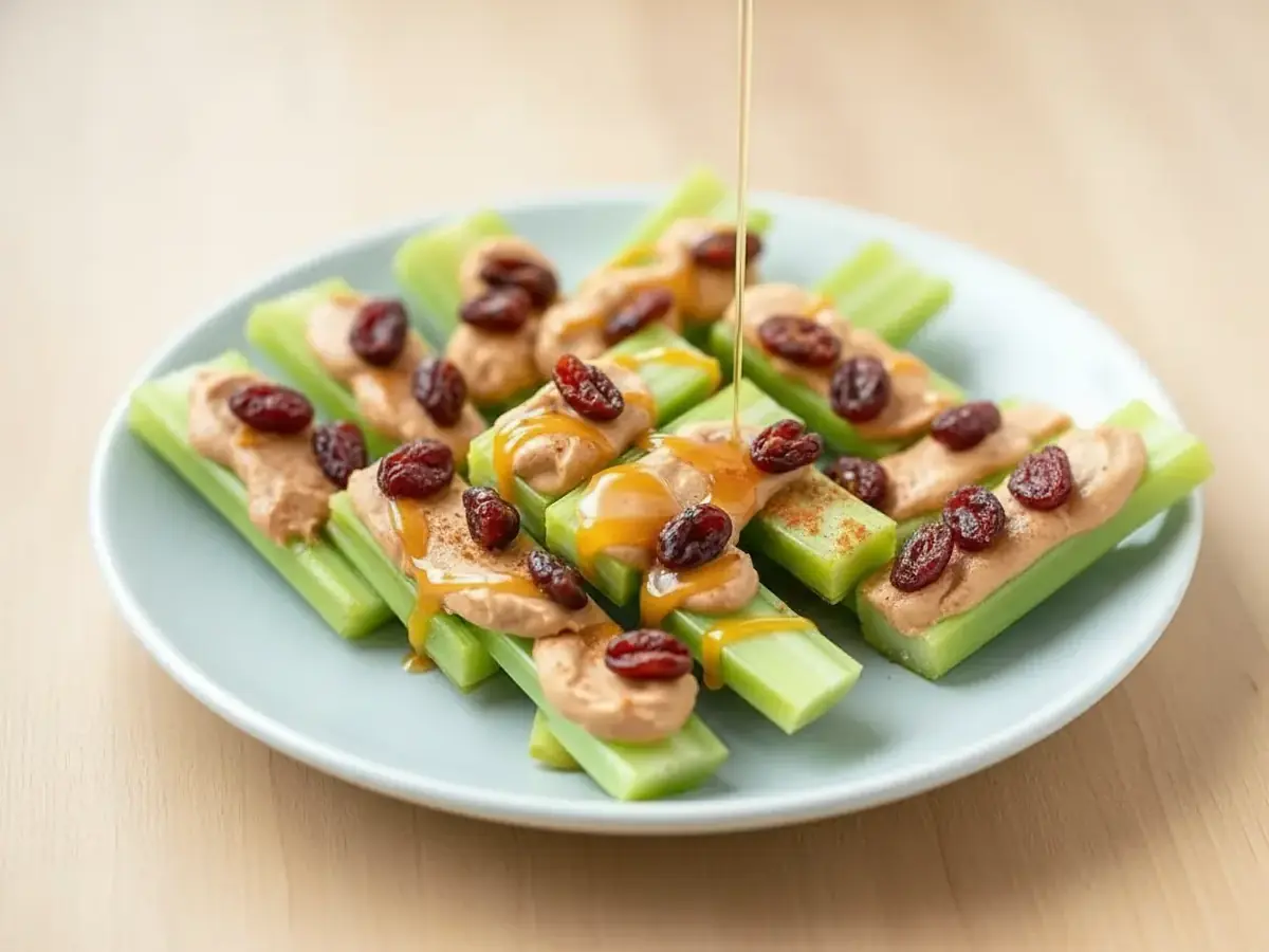 Celery Sticks with Almond Butter