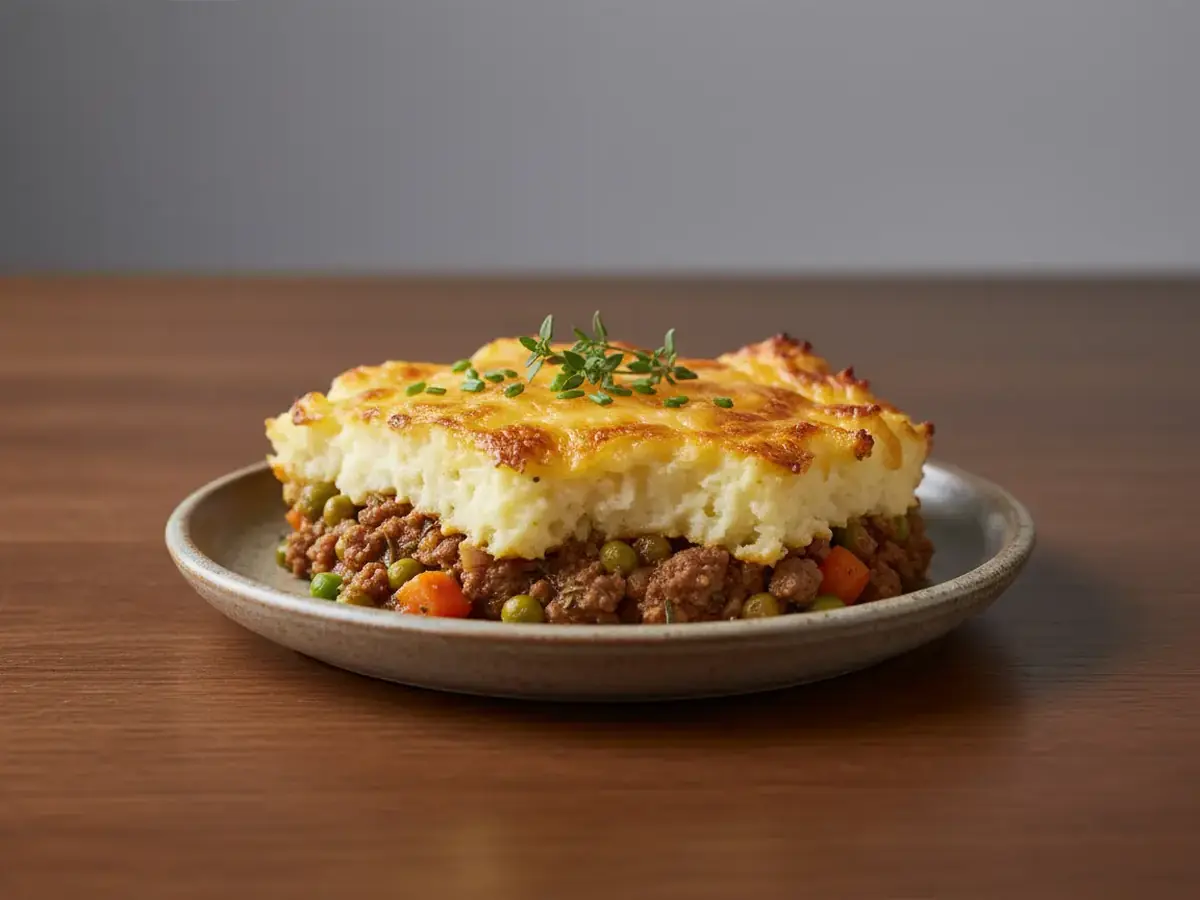 Cheesy Cauliflower Shepherd's Pie