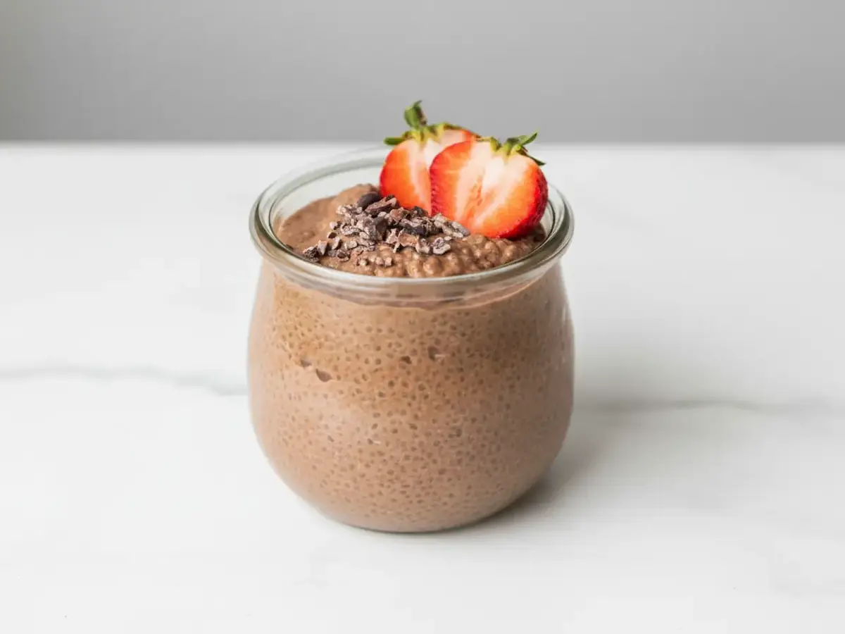 Chia Seed Pudding with Protein Powder