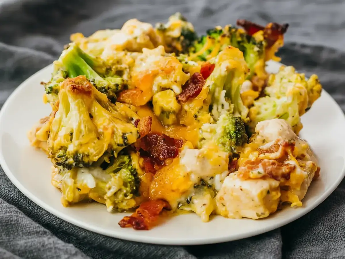 Chicken Bacon Ranch Casserole