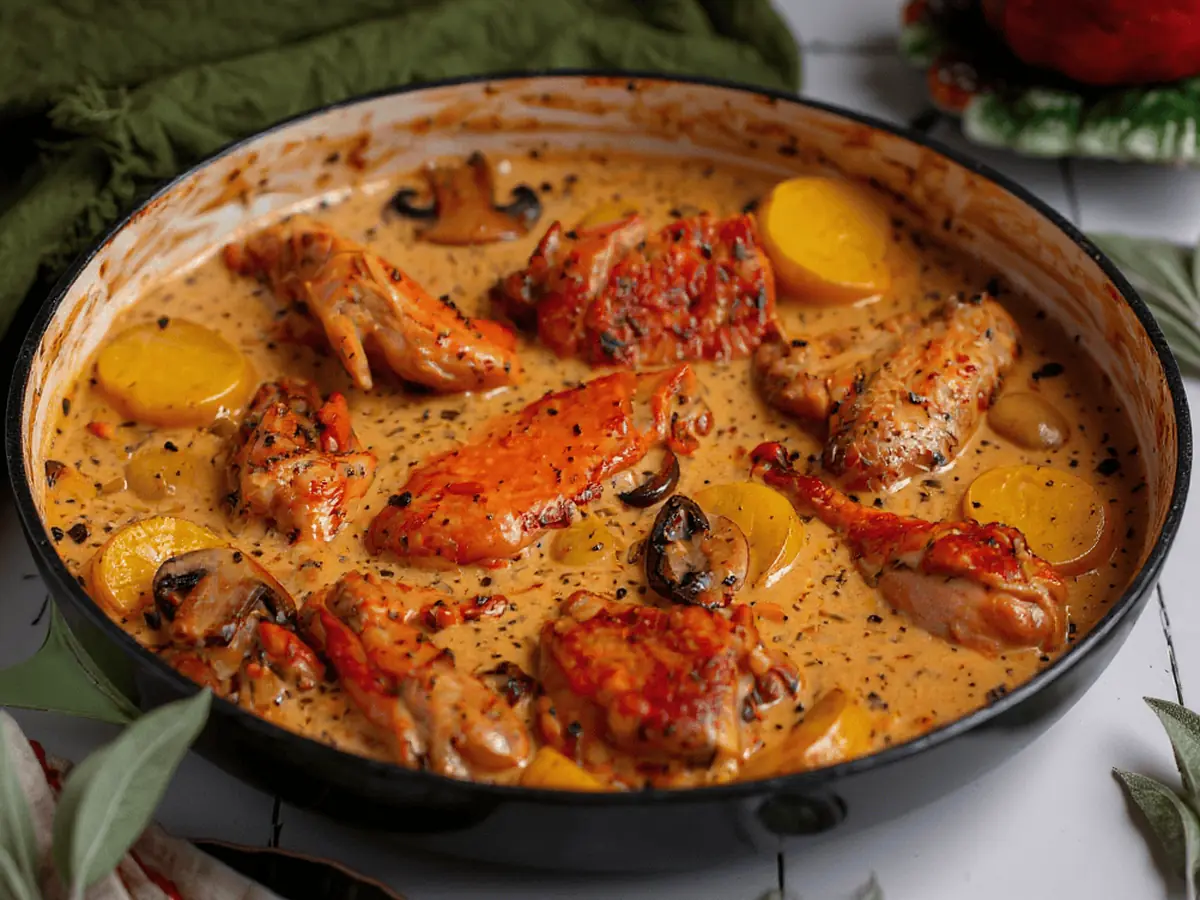 Chicken Breast with Creamy Mushroom Sauce