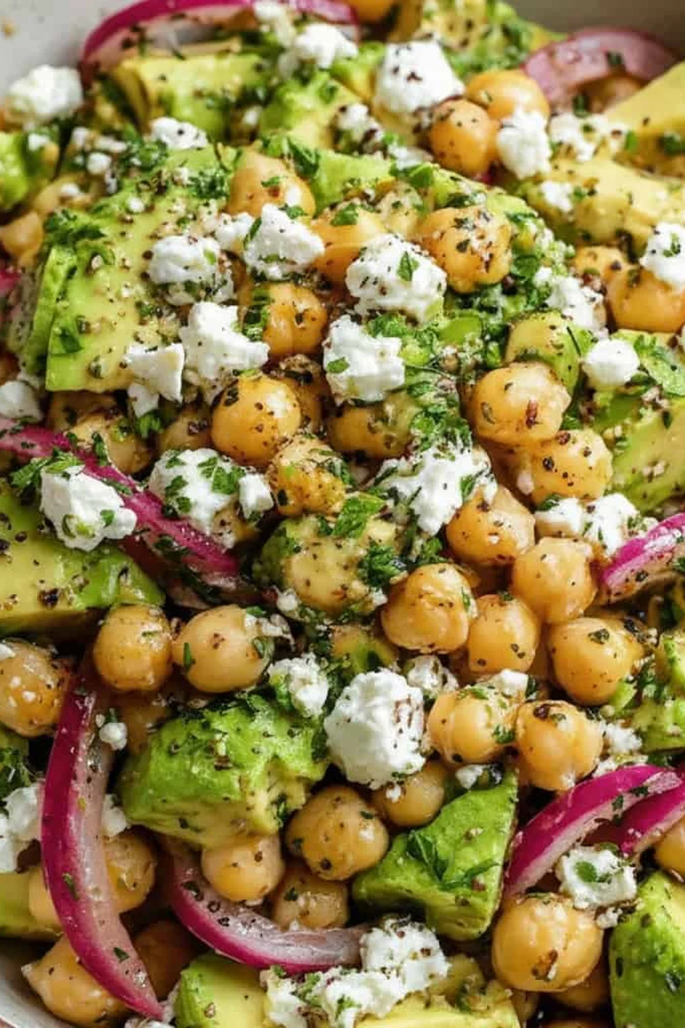 Chickpea and Feta Power Bowl