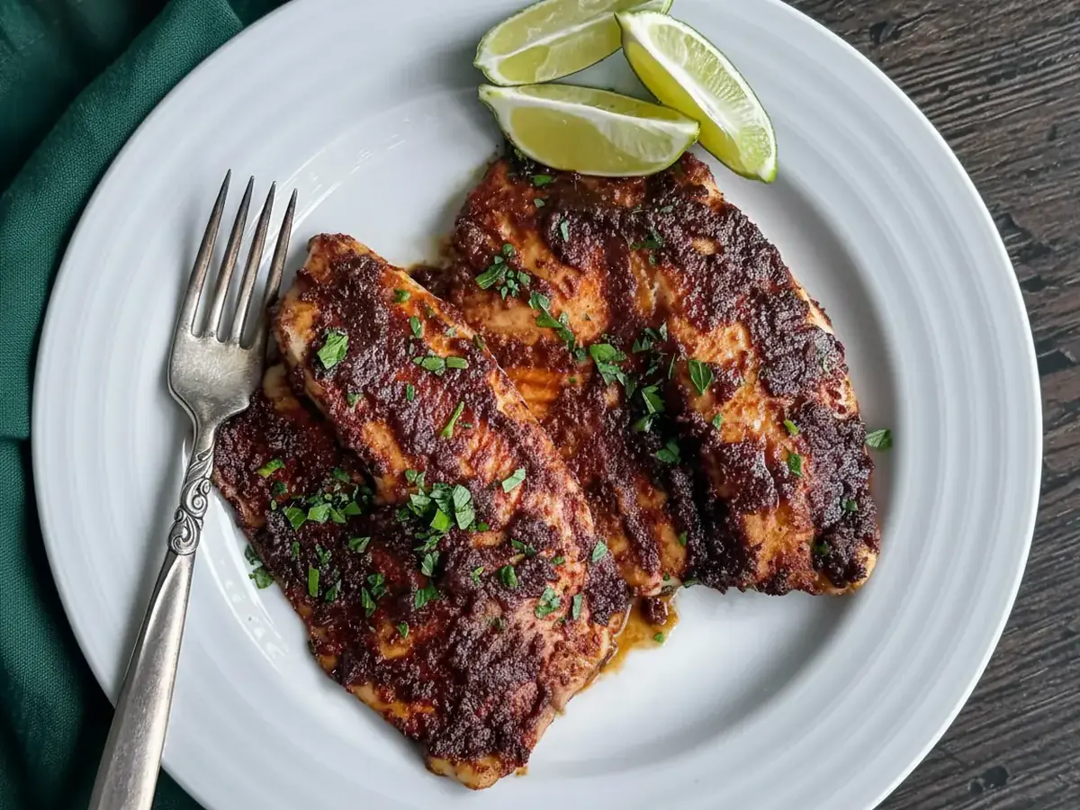 Chilli-Lime Baked Tilapia