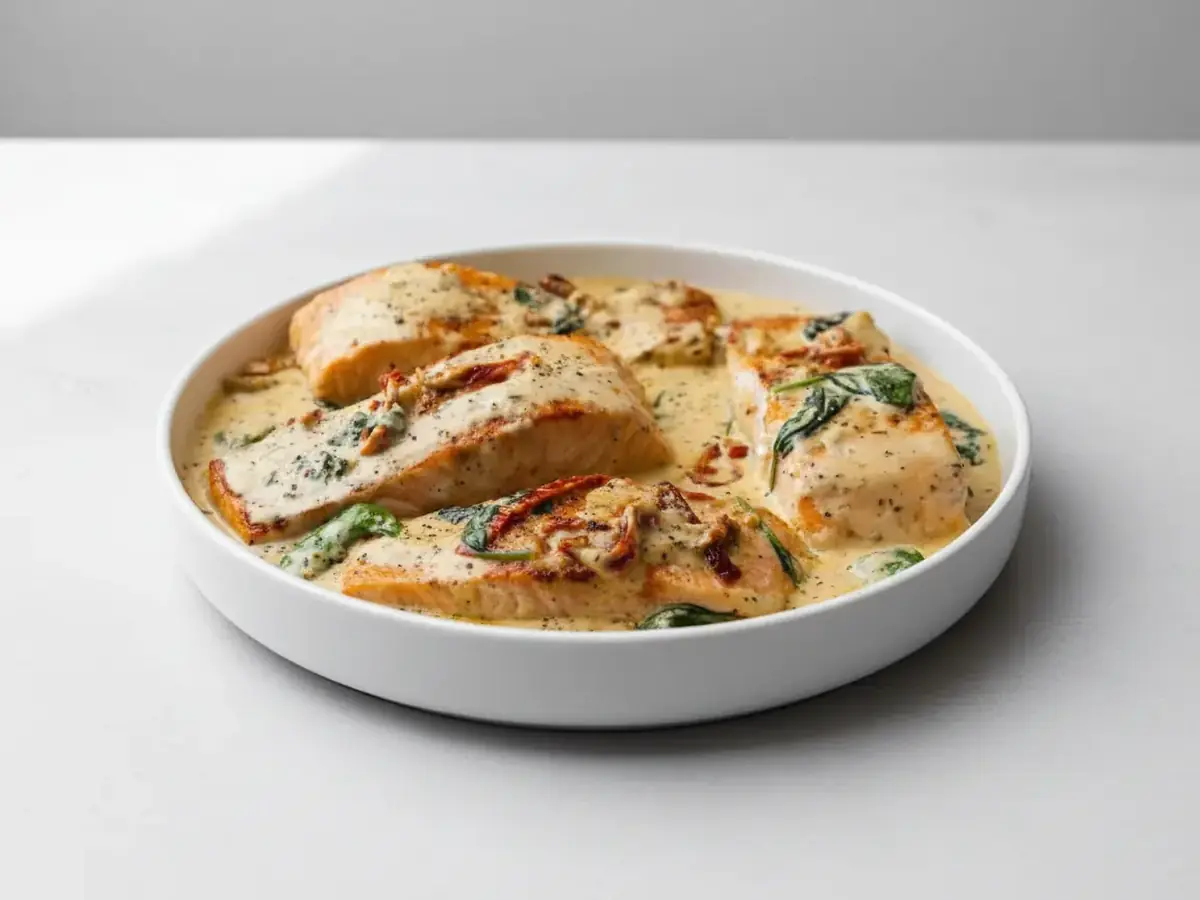 Creamy Tuscan Salmon
