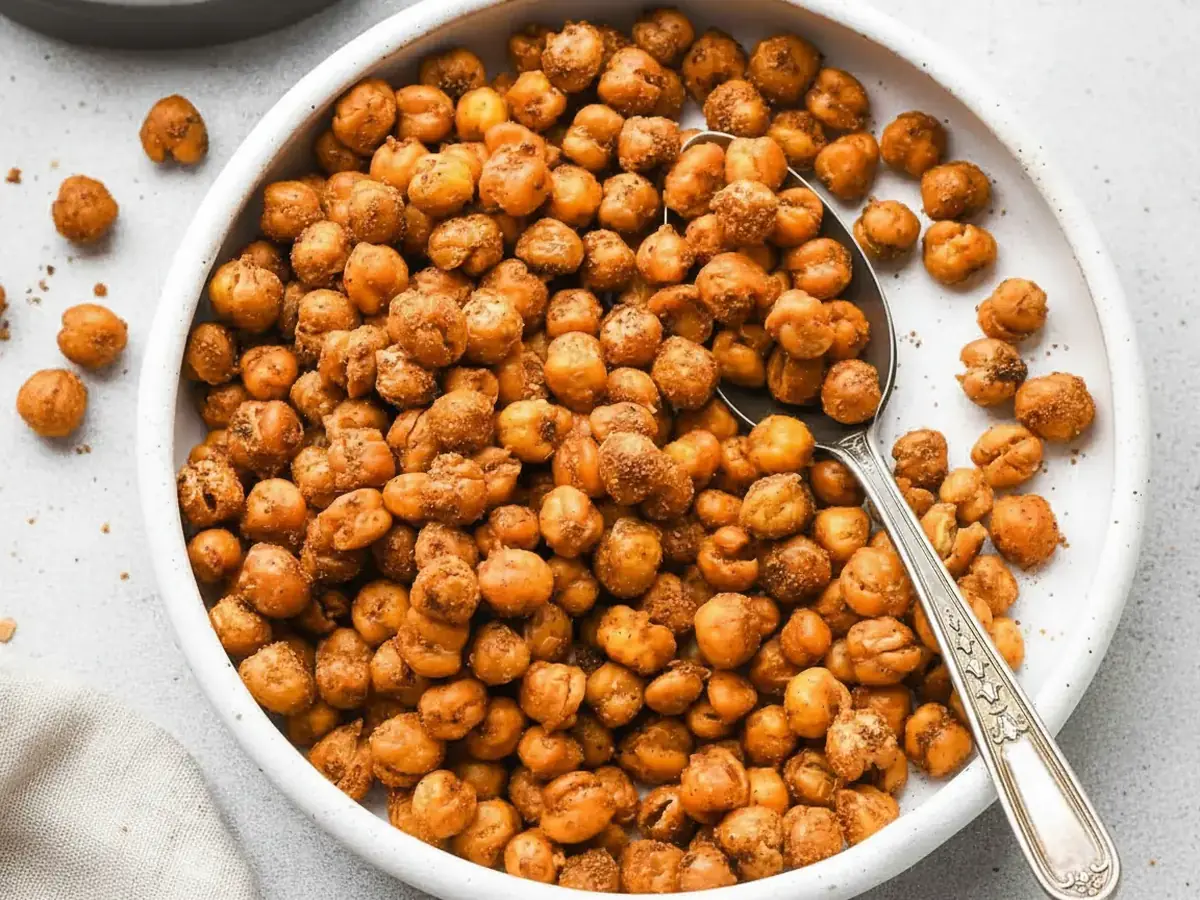 Crispy Roasted Chickpeas