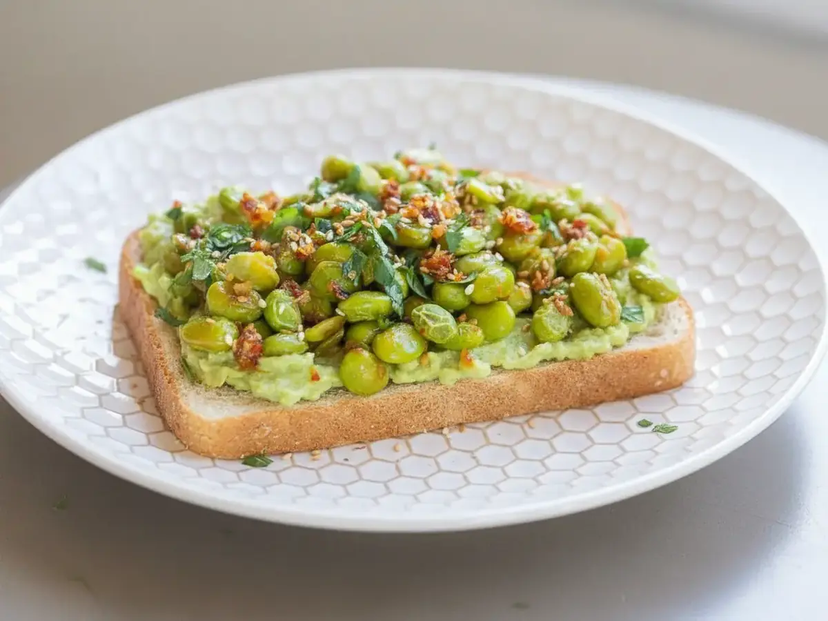 Edamame & Avocado Toast