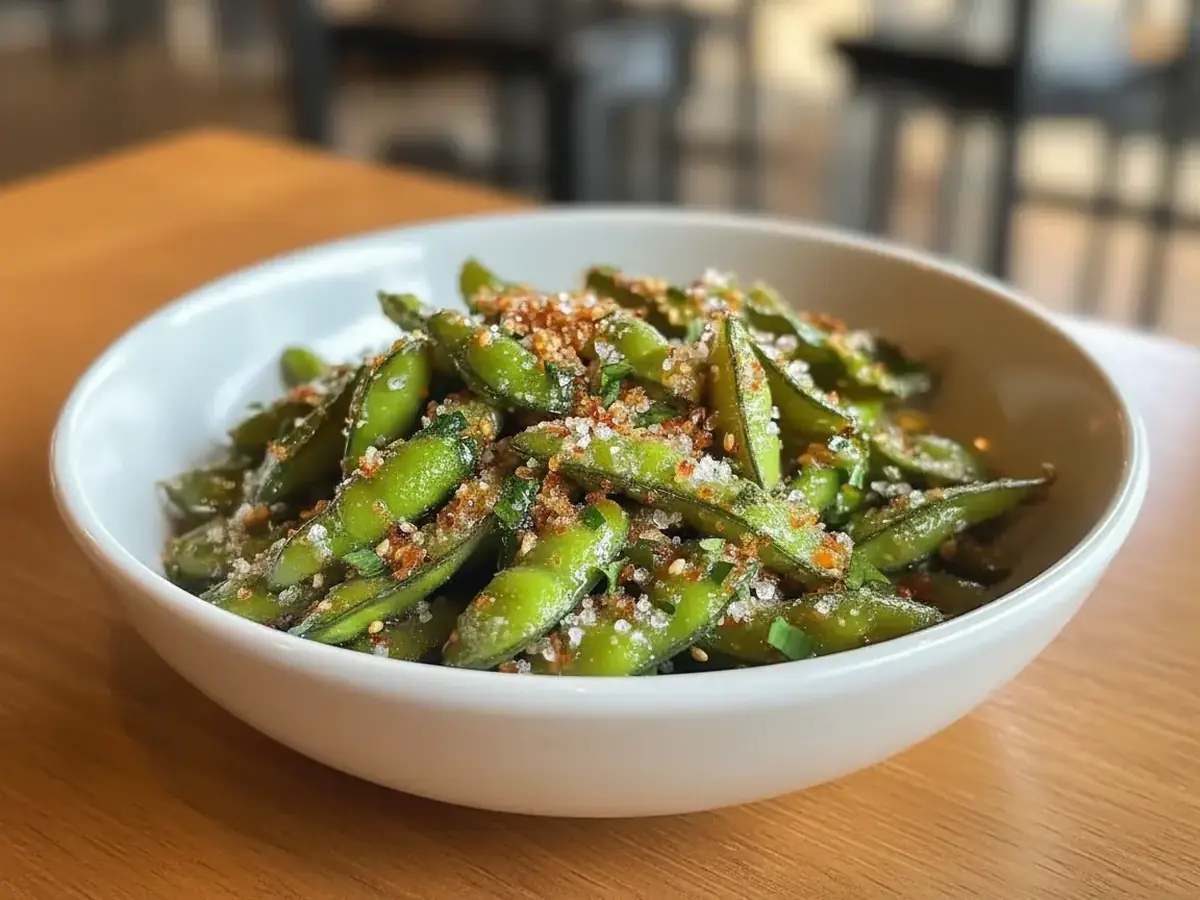 Edamame Beans with Sea Salt