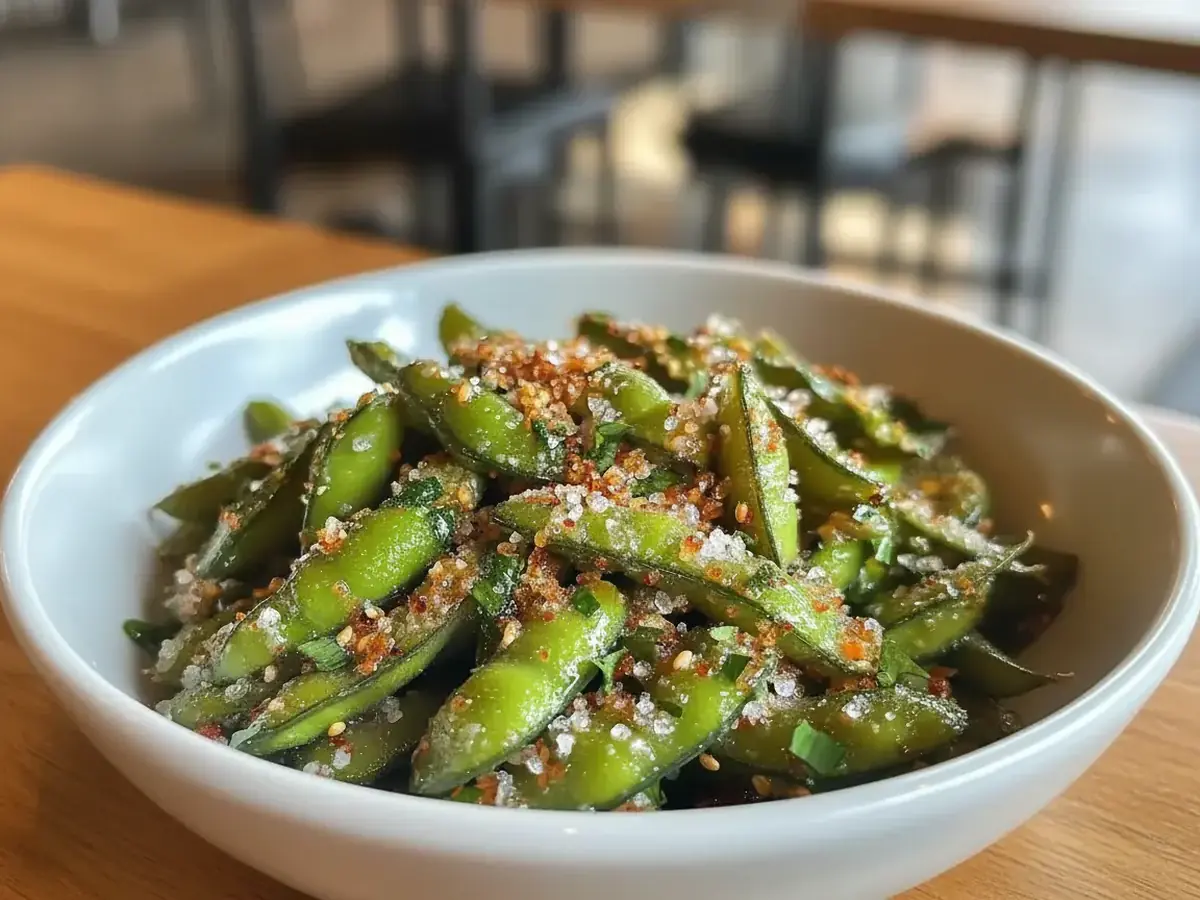 Edamame with Sea Salt